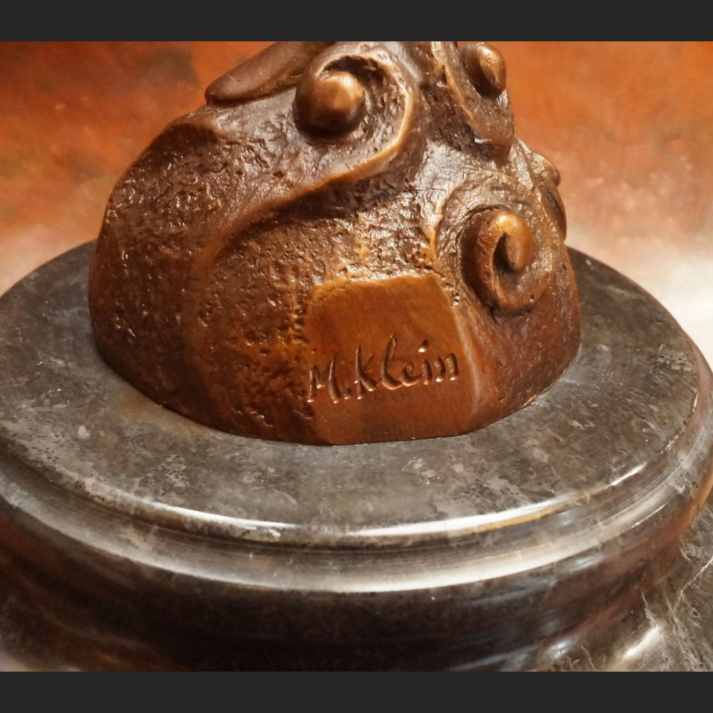 Ikar rzeźba nowowczesna z brązu 