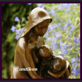 Rzeźba Macierzyństwo duży posąg z brązu Rzeźba Macierzyństwo duży posąg z brązu