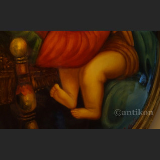 Madonna z dzieciątkiem obraz olejny religijny wg Rafarela Madonna z dzieciątkiem obraz olejny religijny wg Rafarela