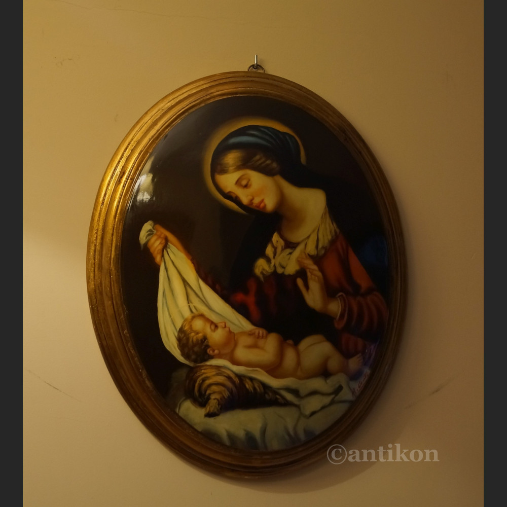 Madonna z Jezusem obraz religijny wg Rafarela 