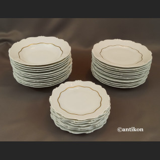 Serwis obiadowy Sorau Carstens jak Rosenthal na 12 os 