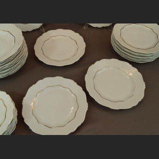 Serwis obiadowy Sorau Carstens jak Rosenthal na 12 os 