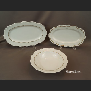 Serwis obiadowy Sorau Carstens jak Rosenthal na 12 os 