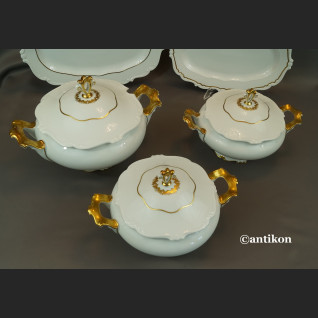 Serwis obiadowy Sorau Carstens jak Rosenthal na 12 os 