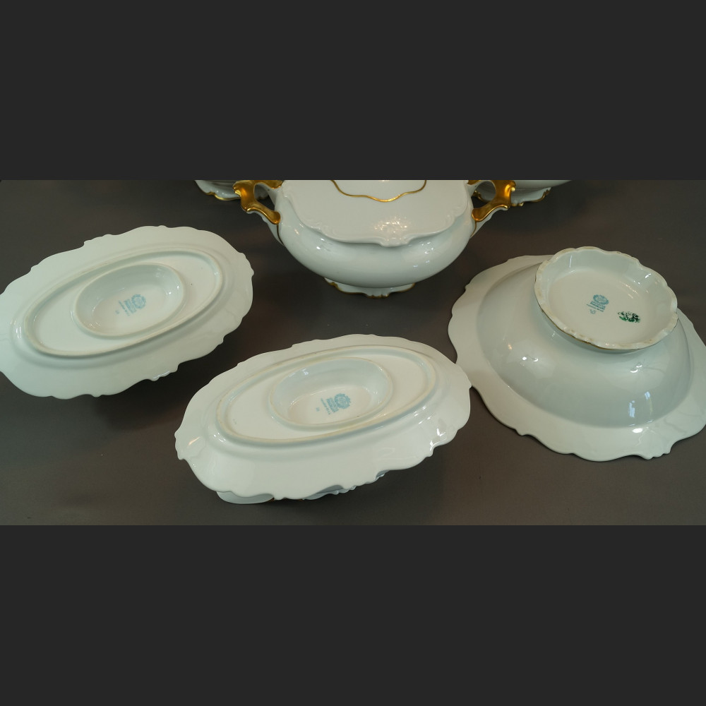 Serwis obiadowy Sorau Carstens jak Rosenthal na 12 os 