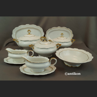 Serwis obiadowy Sorau Carstens jak Rosenthal na 12 os 