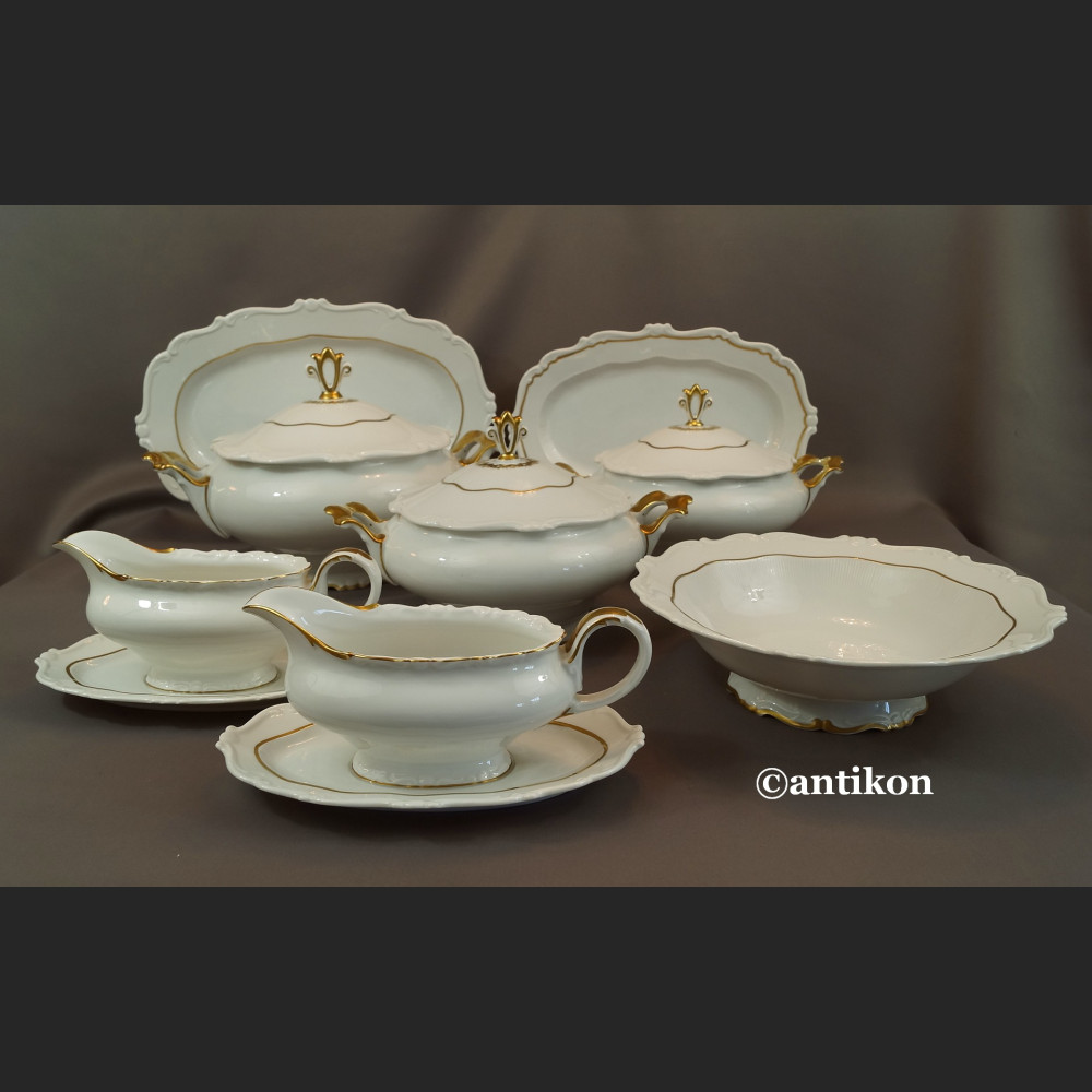 Serwis obiadowy Sorau Carstens jak Rosenthal na 12 os 