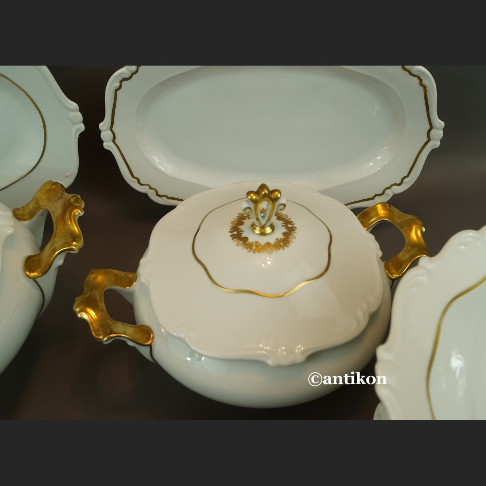 Serwis obiadowy Sorau Carstens jak Rosenthal na 12 os 