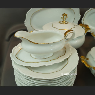 Serwis obiadowy Sorau Carstens jak Rosenthal na 12 os 