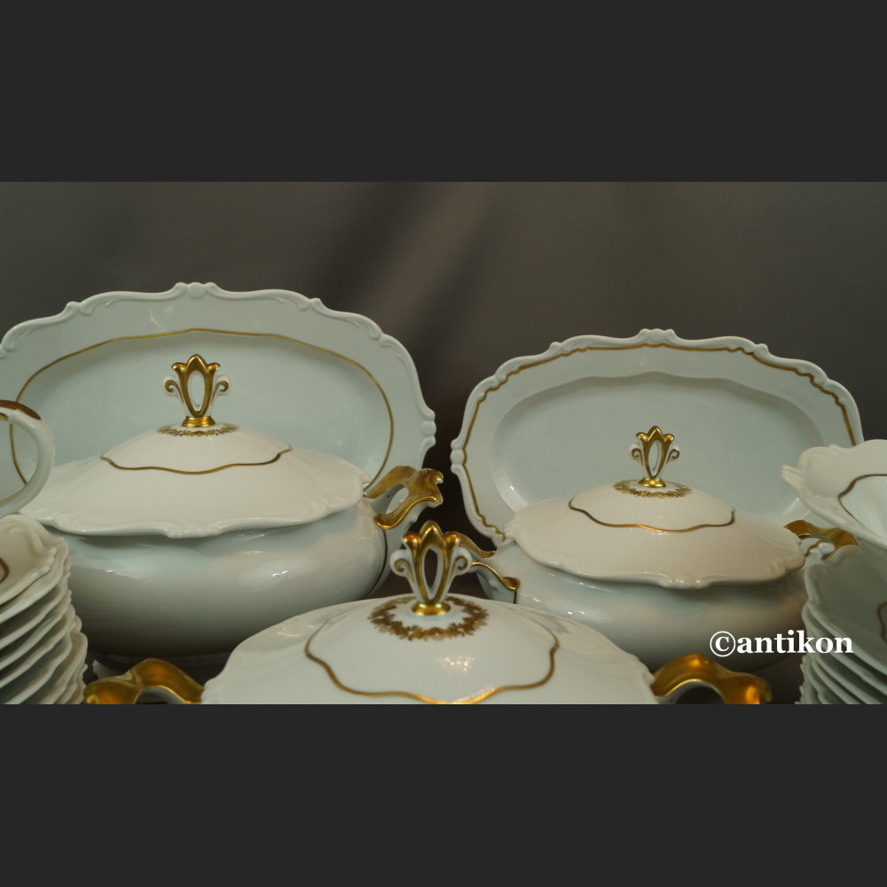 Serwis obiadowy Sorau Carstens jak Rosenthal na 12 os 