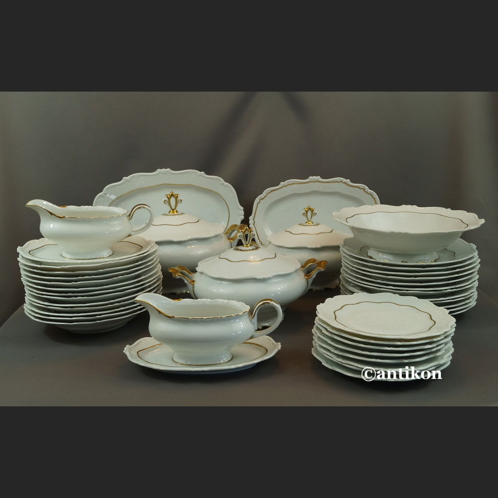 Serwis obiadowy Sorau Carstens jak Rosenthal na 12 os 