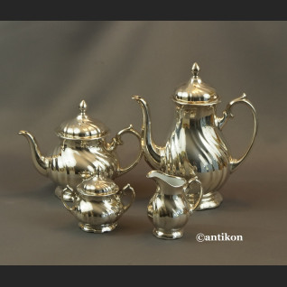 Serwis Thomas gr. Rosenthal posrebrzny dzbanek cukierniczka mlecznik Serwis Thomas gr. Rosenthal posrebrzny dzbanek cukierniczka mlecznik