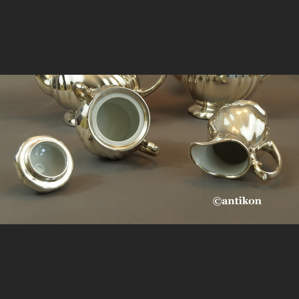 Serwis Thomas gr. Rosenthal posrebrzny dzbanek cukierniczka mlecznik Serwis Thomas gr. Rosenthal posrebrzny dzbanek cukierniczka mlecznik