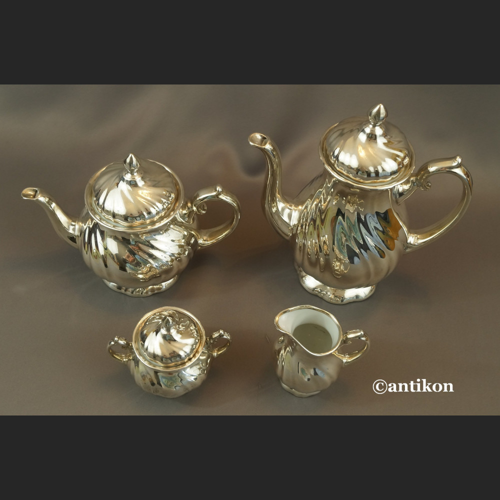 Serwis Thomas gr. Rosenthal posrebrzny dzbanek cukierniczka mlecznik Serwis Thomas gr. Rosenthal posrebrzny dzbanek cukierniczka mlecznik