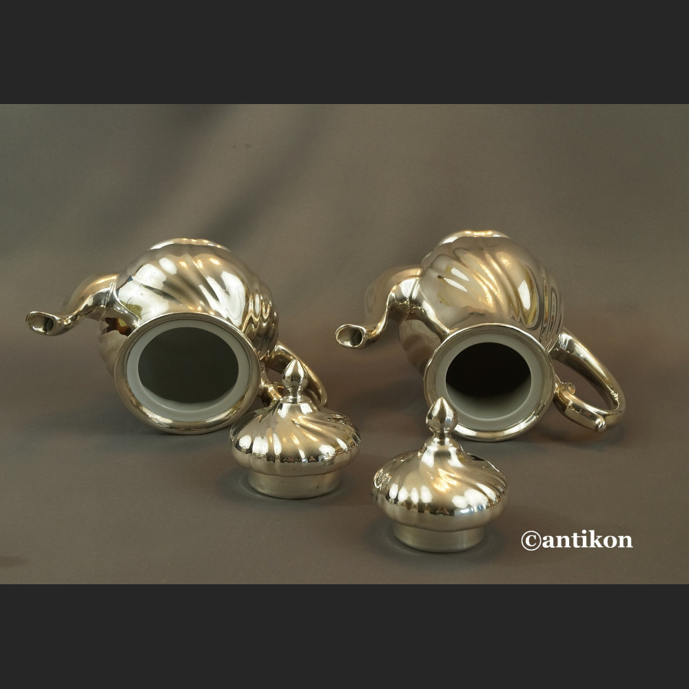 Serwis Thomas gr. Rosenthal posrebrzny dzbanek cukierniczka mlecznik Serwis Thomas gr. Rosenthal posrebrzny dzbanek cukierniczka mlecznik