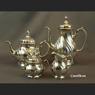 Serwis Thomas gr. Rosenthal posrebrzny dzbanek cukierniczka mlecznik Serwis Thomas gr. Rosenthal posrebrzny dzbanek cukierniczka mlecznik