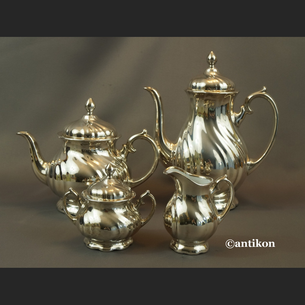 Serwis Thomas gr. Rosenthal posrebrzny dzbanek cukierniczka mlecznik Serwis Thomas gr. Rosenthal posrebrzny dzbanek cukierniczka mlecznik