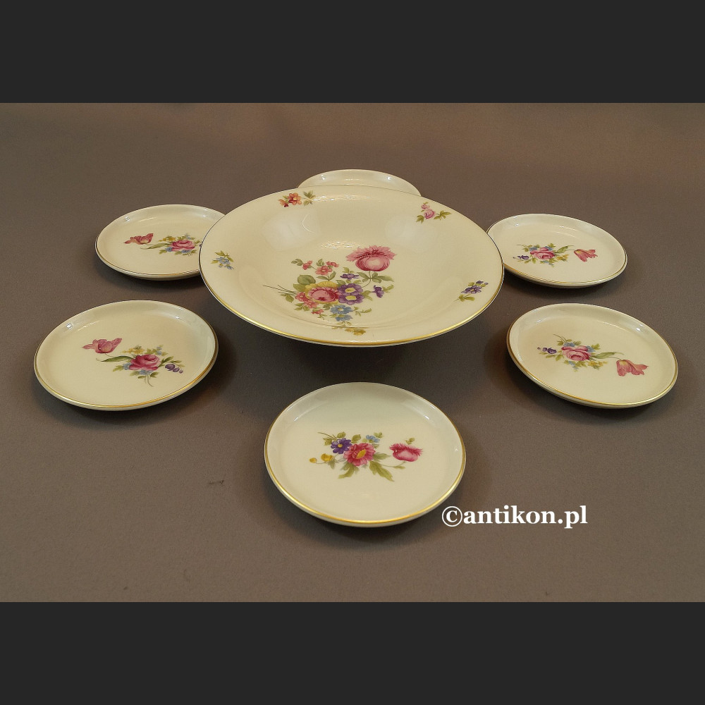 Stara porcelana Rosenthal konfiturówki talerzyki Bawaria Stara porcelana Rosenthal konfiturówki talerzyki Bawaria