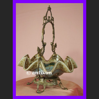 Fantastyczny porcelanowy koszyk patera na owoce Fantastyczny porcelanowy koszyk patera na owoce