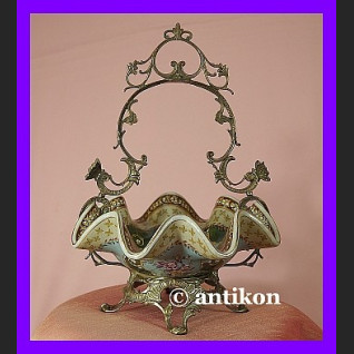 Fantastyczny porcelanowy koszyk patera na owoce Fantastyczny porcelanowy koszyk patera na owoce