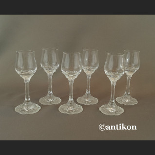 Kieliszki Rosenthal do likieru luksusowy komplet stare szkło 