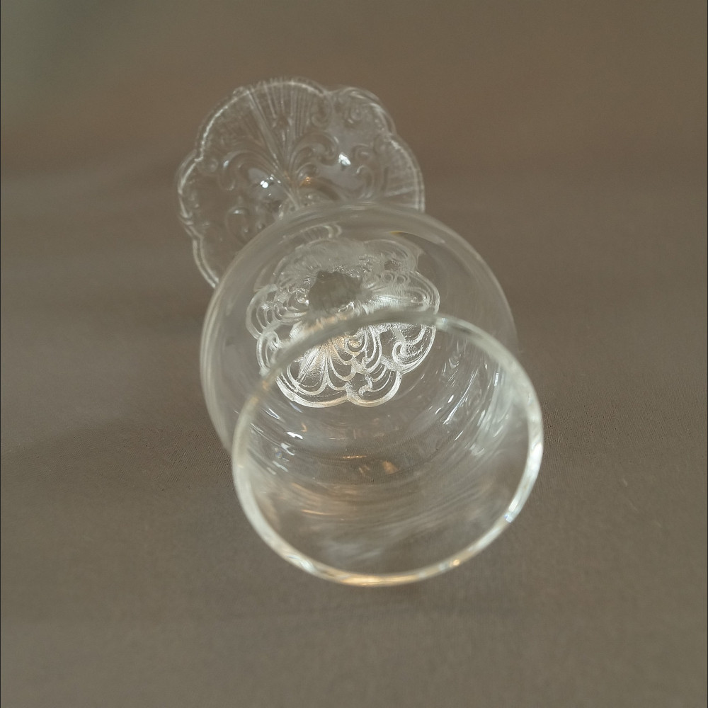 Kieliszki Rosenthal do likieru luksusowy komplet stare szkło 