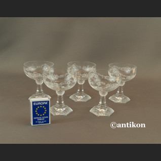 Kieliszki Rosenthal Maria komplet stare szkło