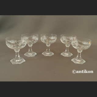 Kieliszki Rosenthal Maria komplet stare szkło