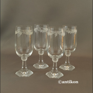 Kieliszki Rosenthal Maria do wody wina stare szkło 