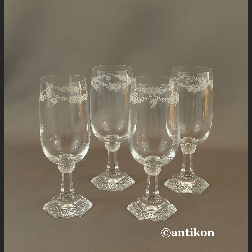 Kieliszki Rosenthal Maria do wody wina stare szkło 