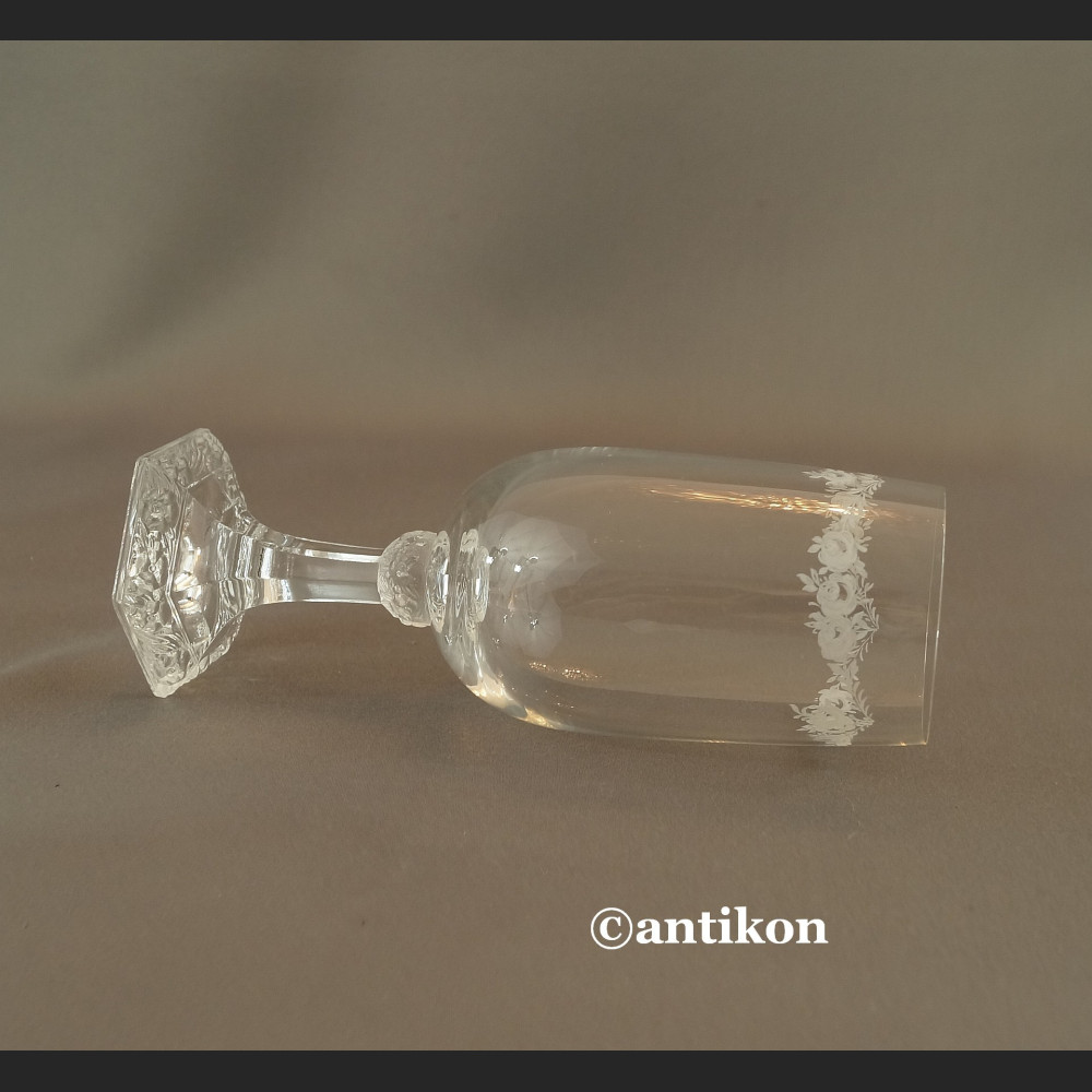 Kieliszki Rosenthal Maria do wody wina stare szkło 