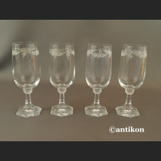 Kieliszki Rosenthal Maria do wody wina stare szkło 