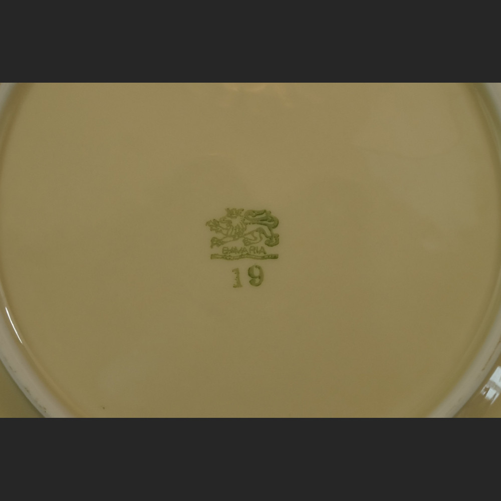 Filiżanka porcelanowa stara bawarska porcelana z kwiatami Filiżanka porcelanowa stara bawarska porcelana z kwiatami