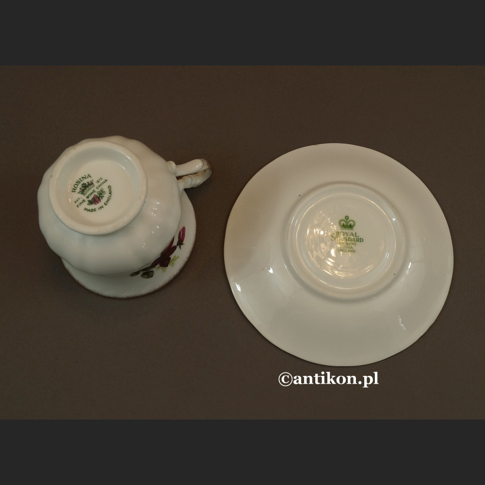 Filiżanka i spodek porcelana angielska