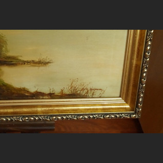 Pejzaż do salonu  widok na jezioro i góry 