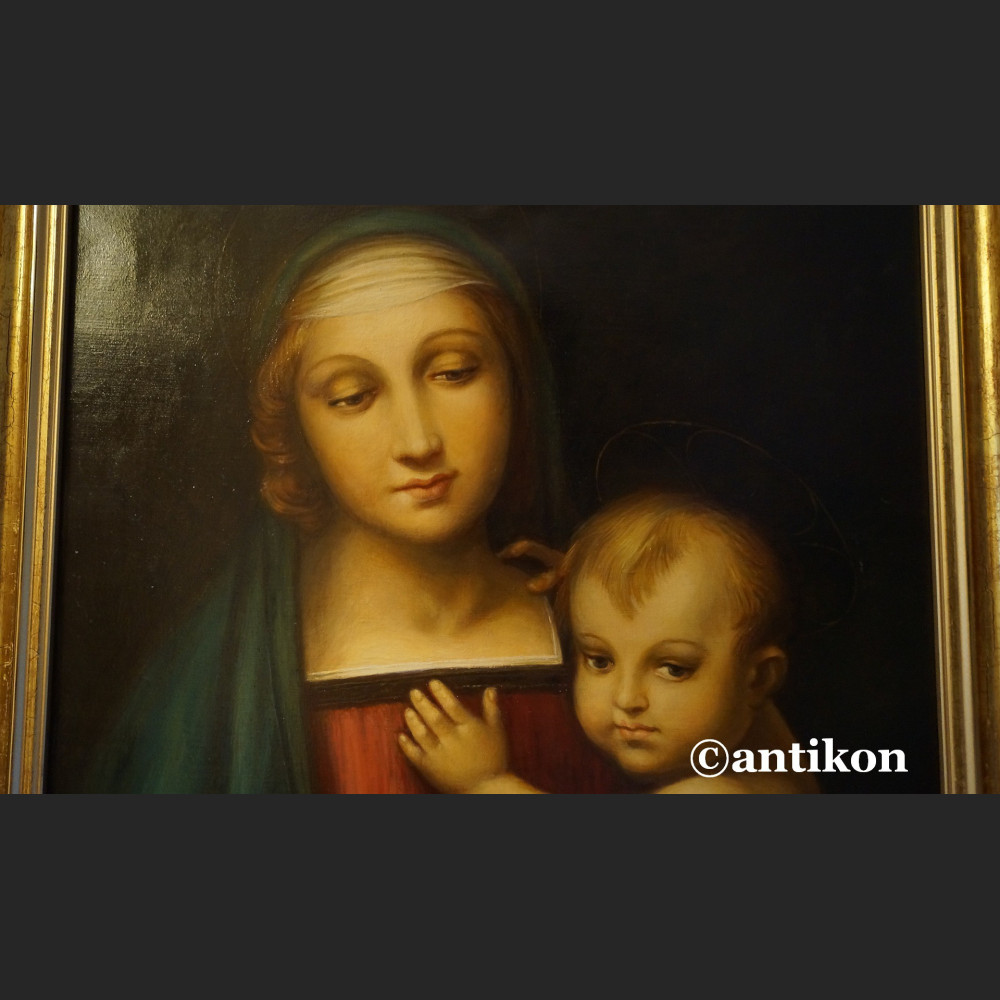 Madonna del Granduca stary obraz religijny  Madonna del Granduca stary obraz religijny