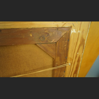 Obraz łodzie rybackie na morzu olejny pejzaż na płótnie Obraz łodzie rybackie na morzu olejny pejzaż na płótnie