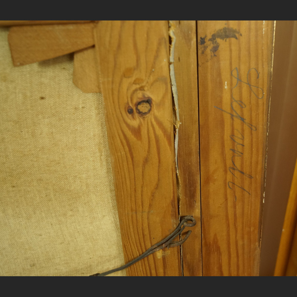 Pejzaż brzeg jeziora duży do salonu 