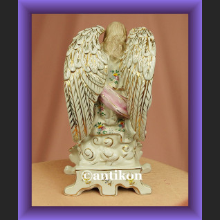 Porcelanowa figurka anioł stróż z dziećmi  Porcelanowa figurka anioł stróż z dziećmi