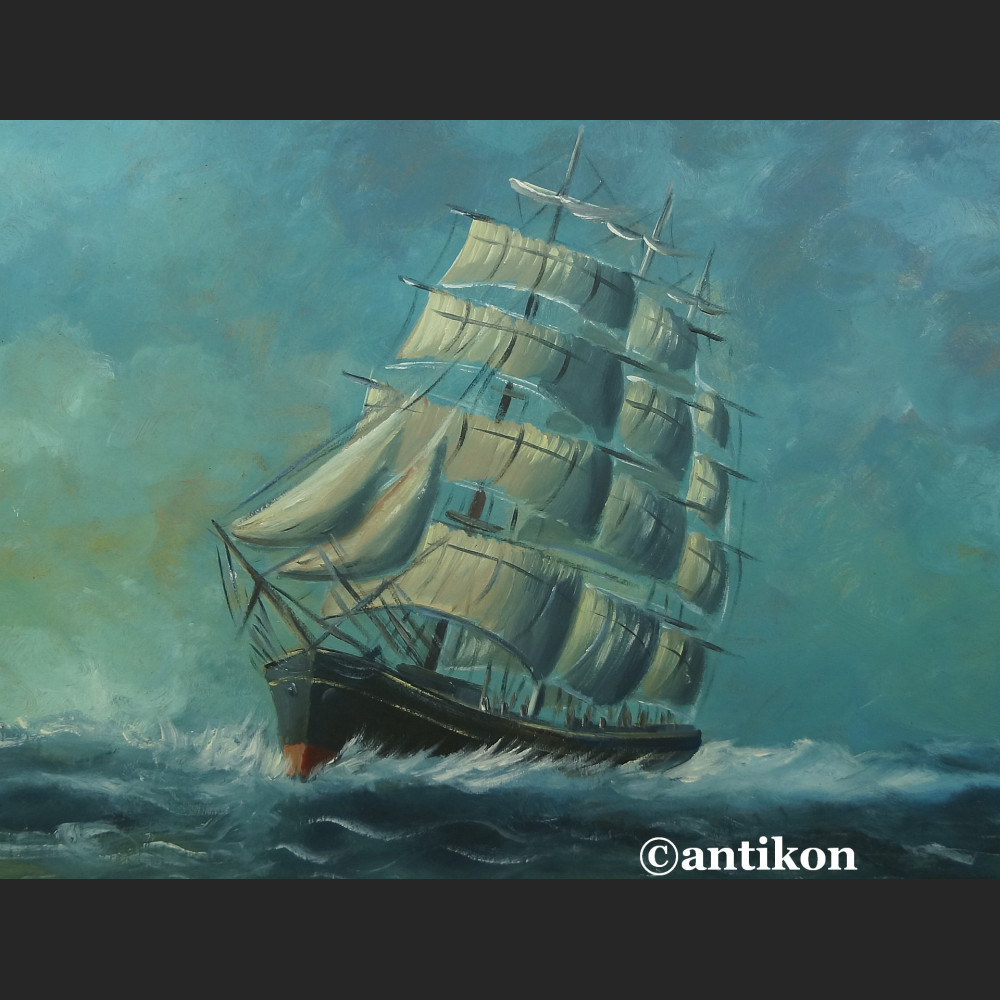 Żaglowiec na morzu wielki obraz do salonu  Żaglowiec na morzu wielki obraz do salonu