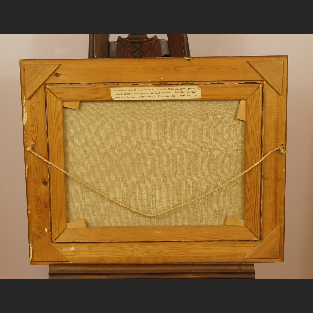 Pejzaż z łodziami malarstwo olejne Pejzaż z łodziami malarstwo olejne