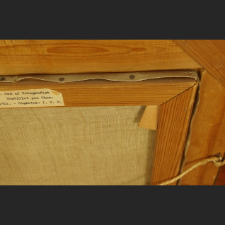 Pejzaż z łodziami malarstwo olejne Pejzaż z łodziami malarstwo olejne