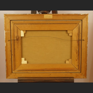 Wiejski pejzaż nadmorski olej na płótnie malarstwo 