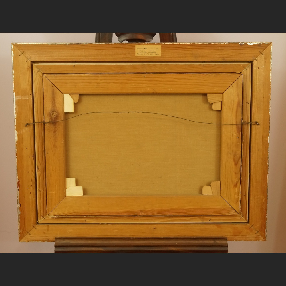 Wiejski pejzaż nadmorski olej na płótnie malarstwo 