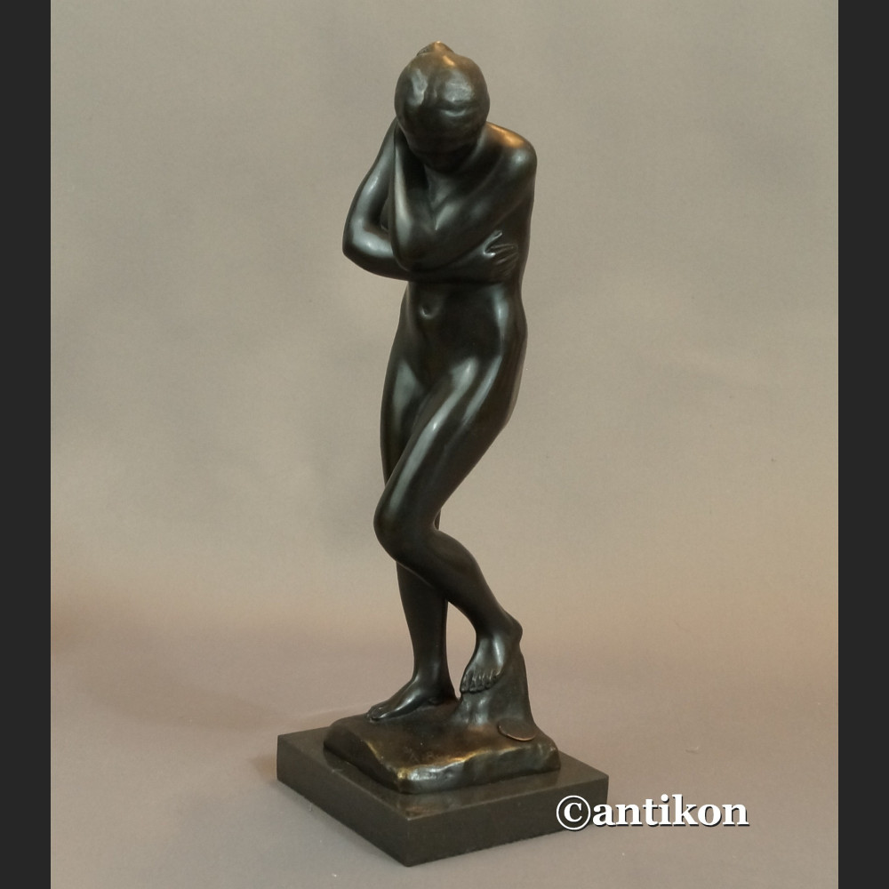 Rzeźba Rodin Ewa posąg z brązu  Ewa Stworzenie człowieka wg A. Rodin  osąg z brązu z Bram Piekieł
  - 1