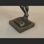 Ewa A. Rodin piękny posąg z prawdziwego brązu