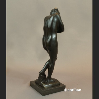 Rzeźba Rodin Ewa posąg z brązu 