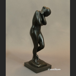 Rzeźba Rodin Ewa posąg z brązu 