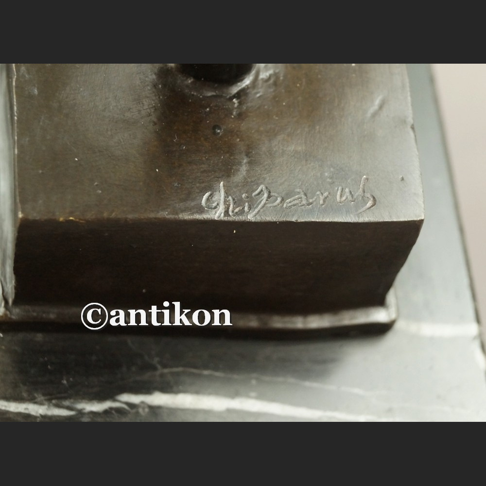 Tancerka wg Chiparus rzeżba brąz 