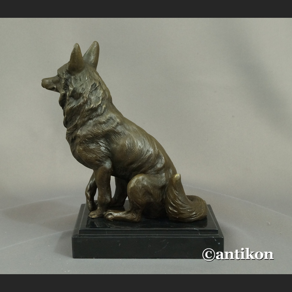 Lis rzeźba z brązu prezent dla myśliwego Lis rzeźba z brązu prezent dla myśliwego